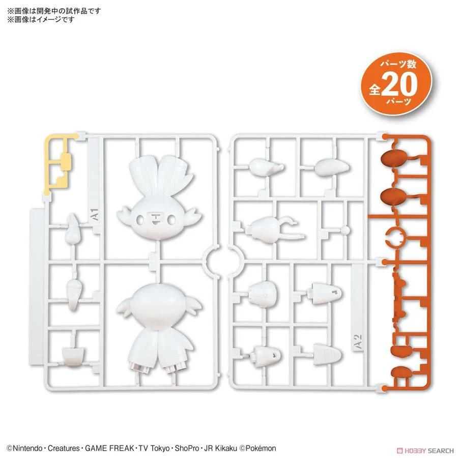 Bandai 5061572 Quick 05 Scorbunny Pokemon Model Kit - Image 9