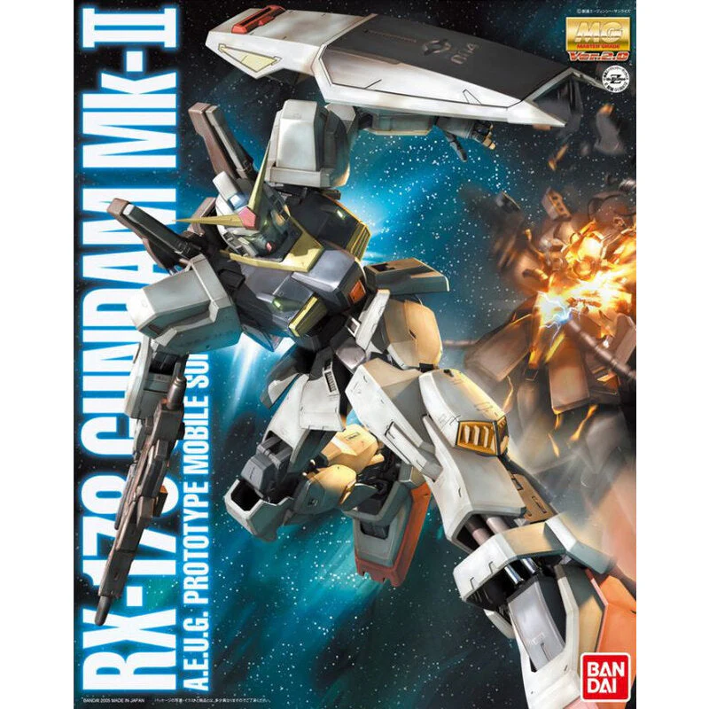 Bandai 5061577 MG 1/100 Gundam Mk-II Ver.2.0 Zeta Gundam