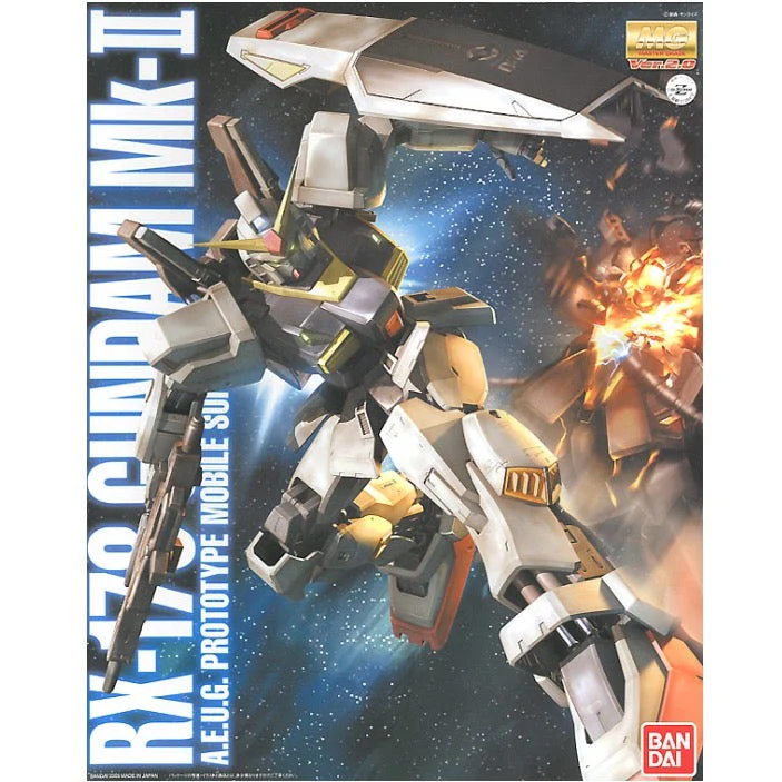 Bandai 5061577 MG 1/100 Gundam Mk-II Ver.2.0 Zeta Gundam - Image 7