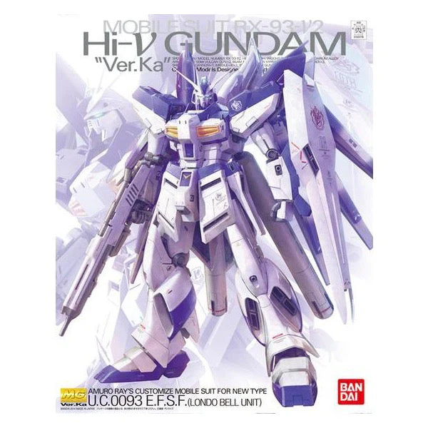 Bandai 5061591 MG 1/100 RX-93-Nu2 Hi-Nu Gundam Ver.Ka Gundam Chars Counterattack