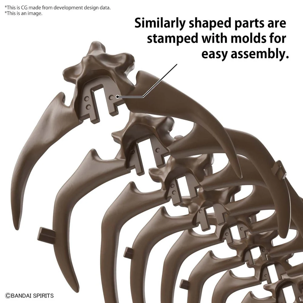 Bandai 5061801 1/32 Imaginary Skeleton Triceratops Dinosaur - Image 8