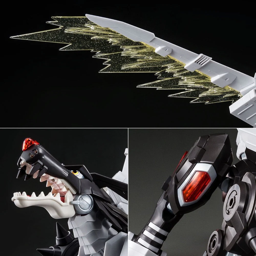 Bandai 50618071 Figure-rise Standard Amplified Metalgarurumon Black Version Digimon - Image 7