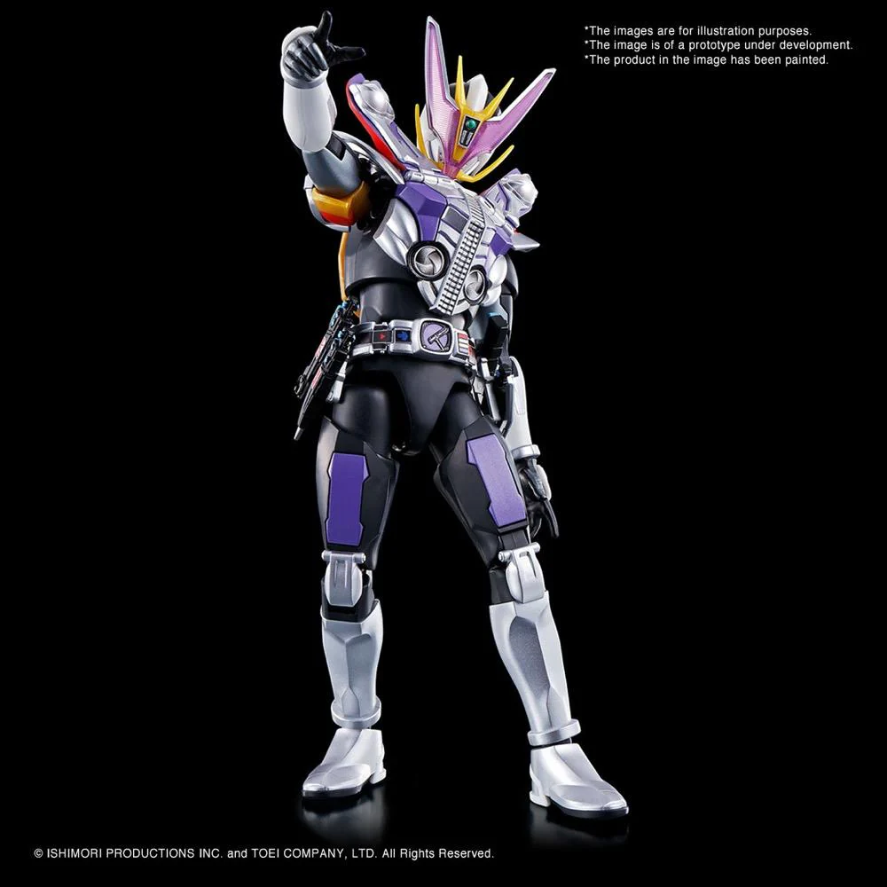 Bandai 5061808 Figure-rise Standard Masked Rider Den-O Gun Form And Plat Form Kamen Rider - Image 6