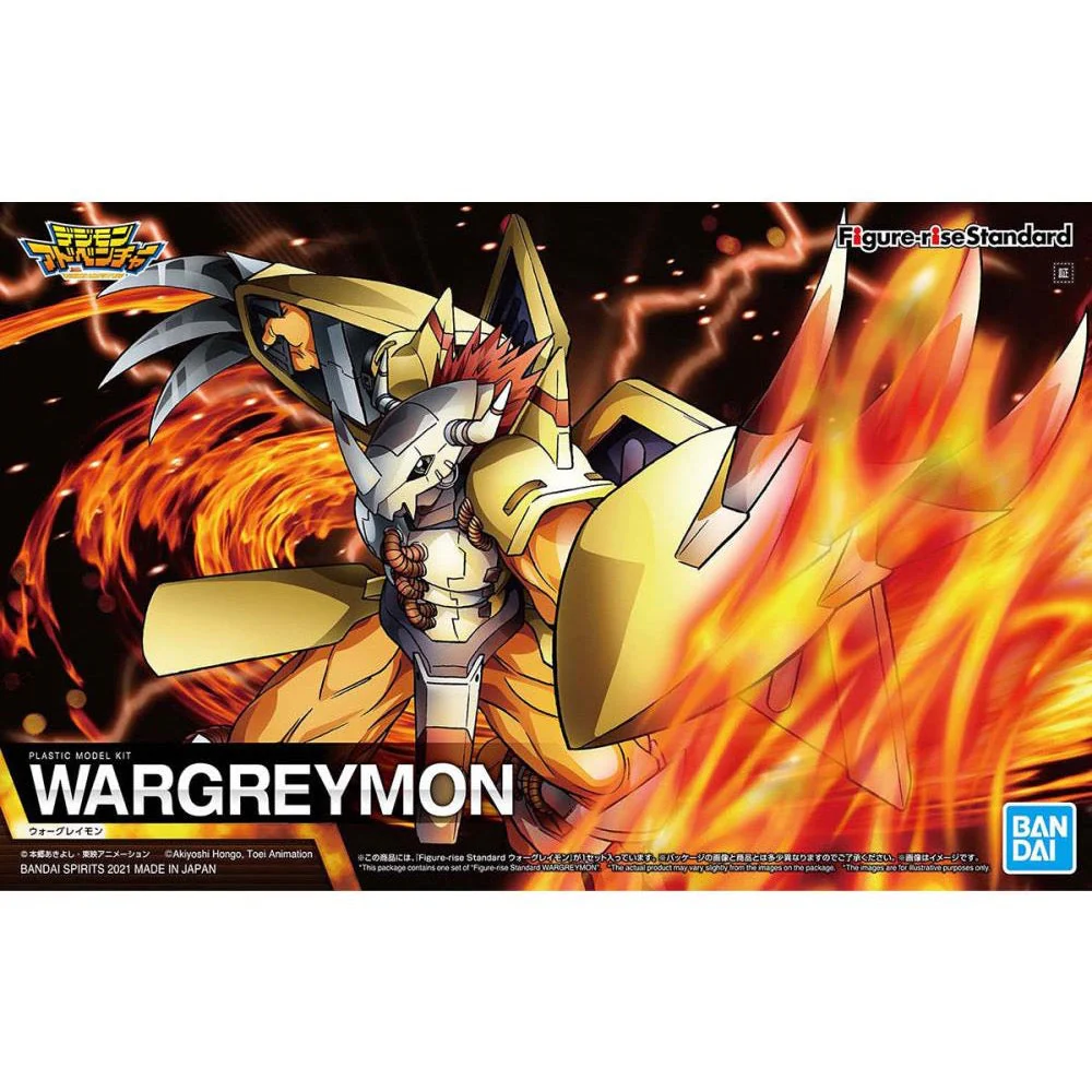 Bandai 50620091 Figure-rise Standard Wargreymon Digimon