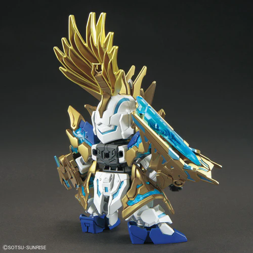 Bandai 5062018 SD Gundam World Heroes Longzun Liu Bei Unicorn Gundam - Image 3