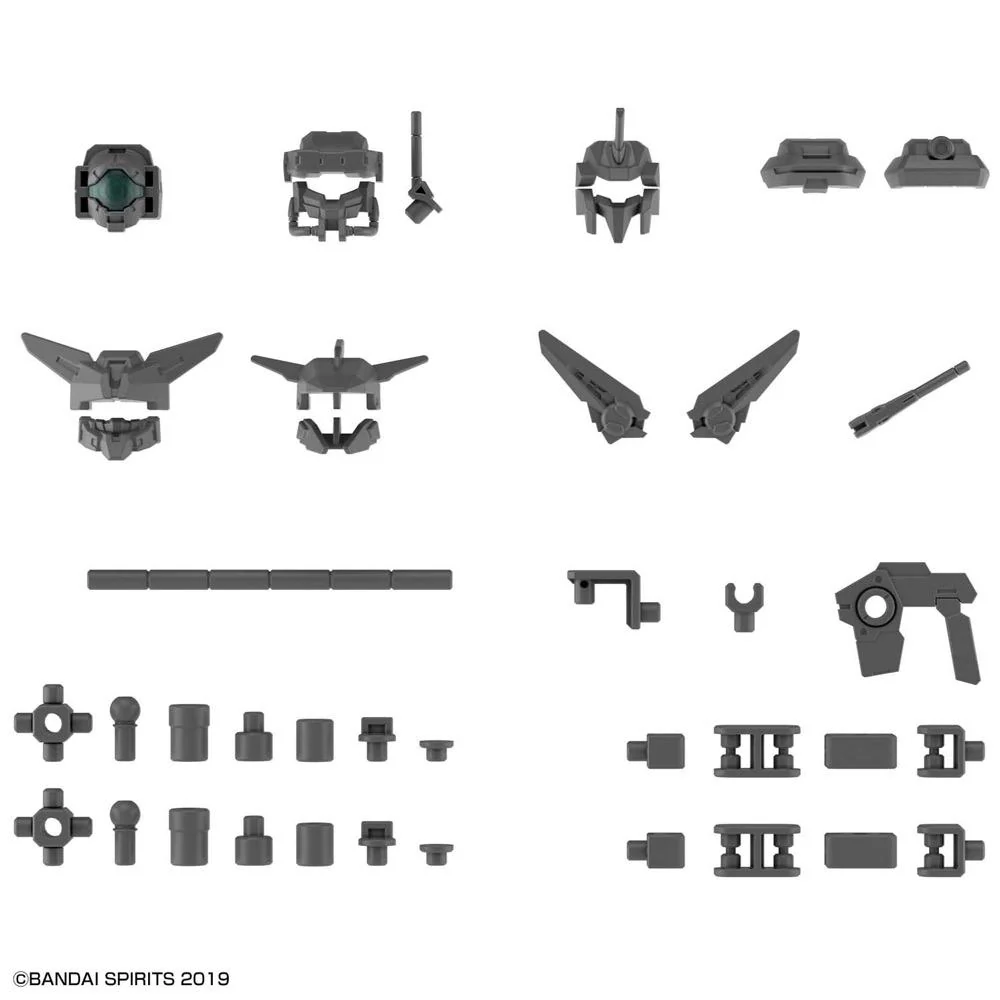 Bandai 5062063 1/144 Option Parts Set 6 Customize Heads A 30MM - Image 2