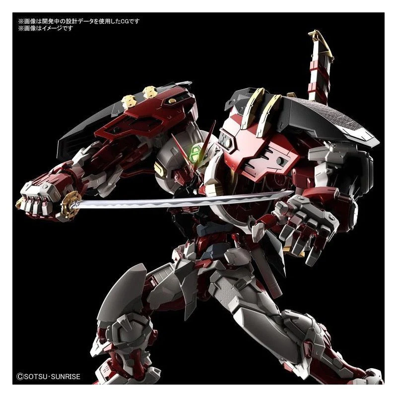 Bandai 5062069 Hi-Resolution Model 1/100 Gundam Astray Red Frame Powered Red - Image 5