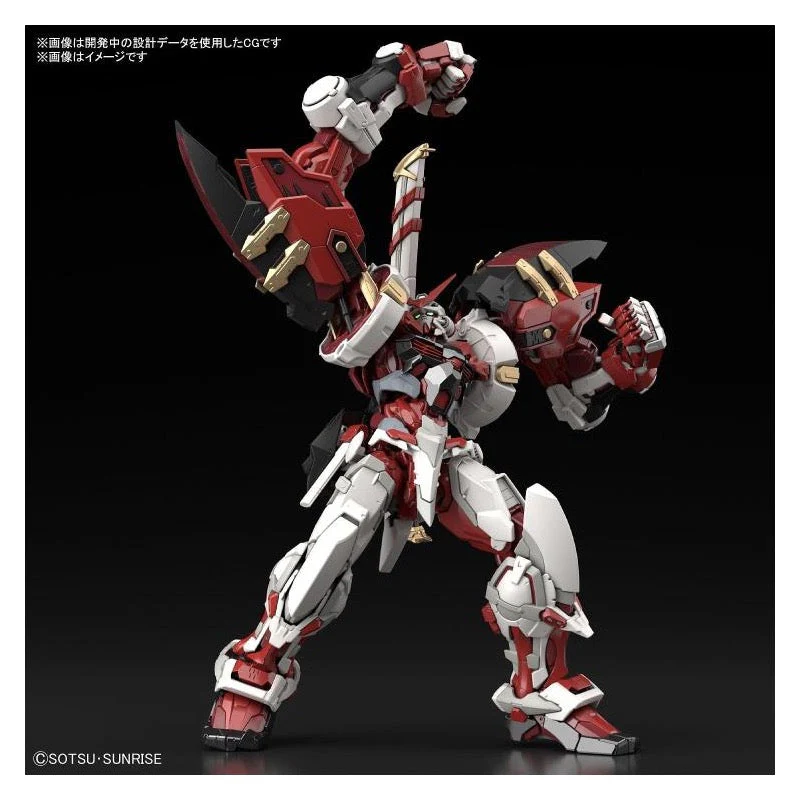 Bandai 5062069 Hi-Resolution Model 1/100 Gundam Astray Red Frame Powered Red - Image 6