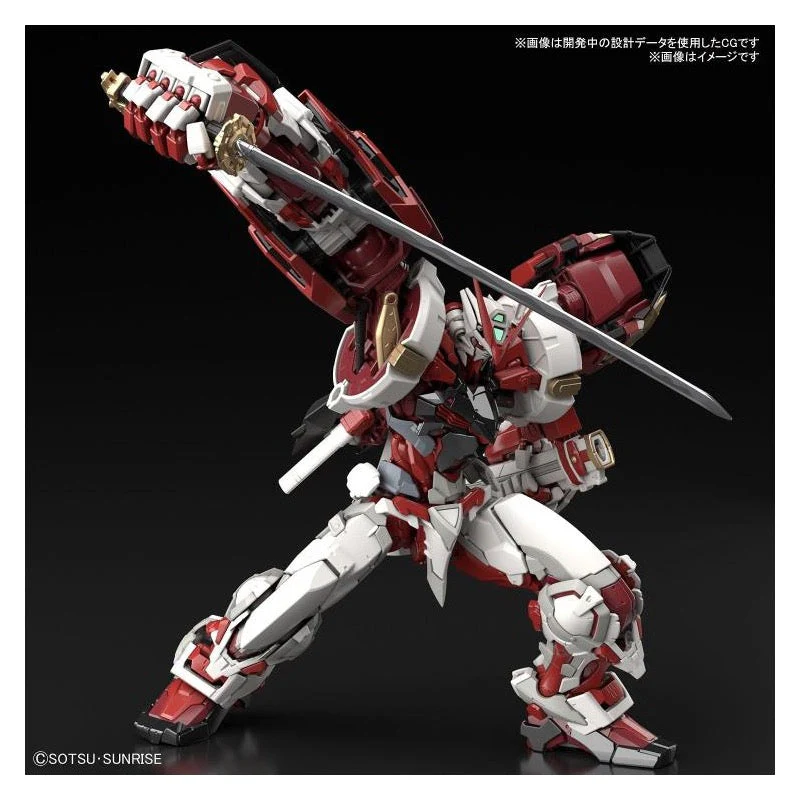Bandai 5062069 Hi-Resolution Model 1/100 Gundam Astray Red Frame Powered Red - Image 7