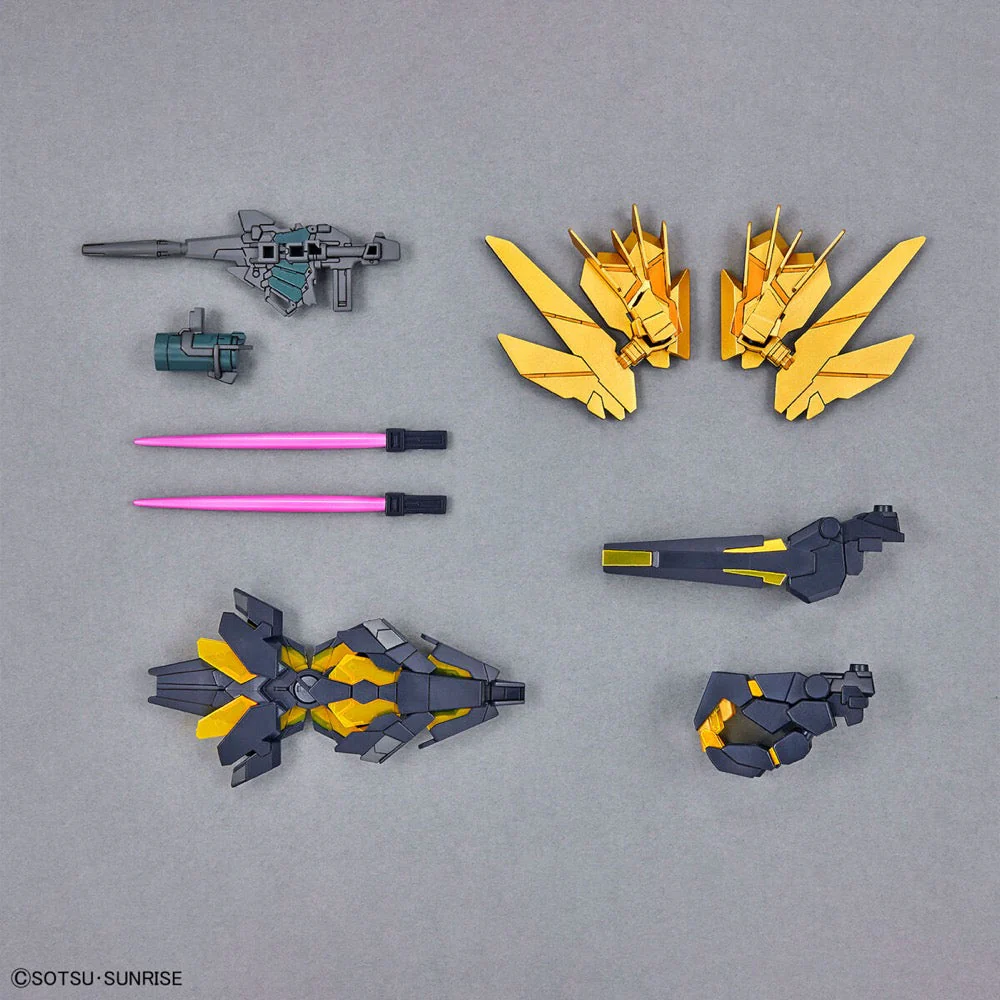 Bandai 5062159 SD Gundam Cross Silhouette Unicorn Gundam 02 Banshee Destroy Mode and Banshee Norn Parts Set - Image 10