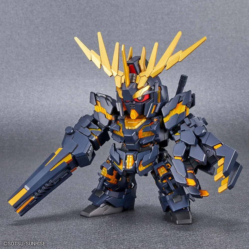 Bandai 5062159 SD Gundam Cross Silhouette Unicorn Gundam 02 Banshee Destroy Mode and Banshee Norn Parts Set - Image 11