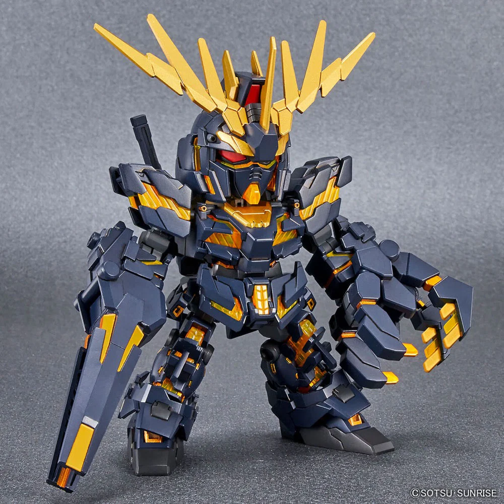 Bandai 5062159 SD Gundam Cross Silhouette Unicorn Gundam 02 Banshee Destroy Mode and Banshee Norn Parts Set - Image 12