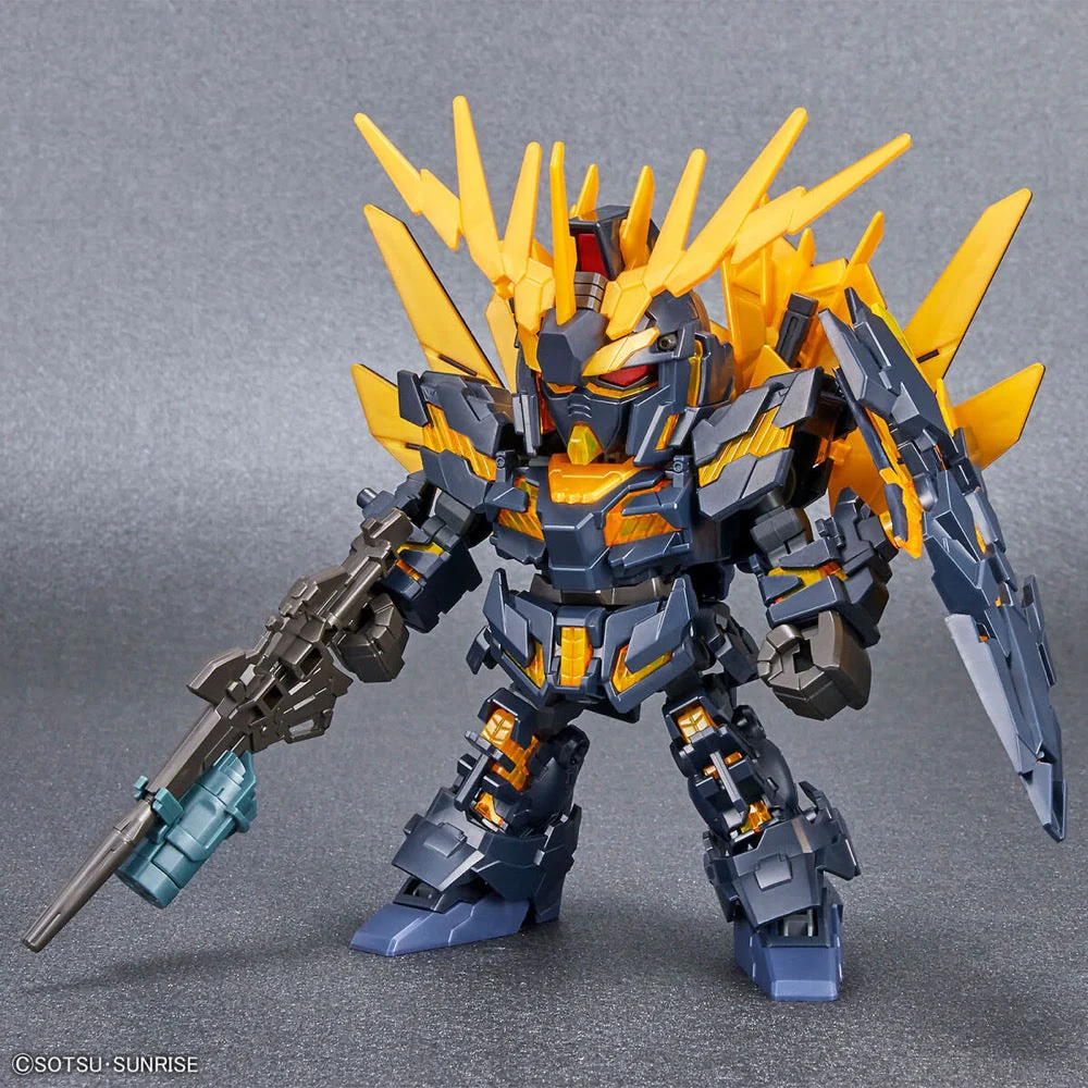 Bandai 5062159 SD Gundam Cross Silhouette Unicorn Gundam 02 Banshee Destroy Mode and Banshee Norn Parts Set - Image 3