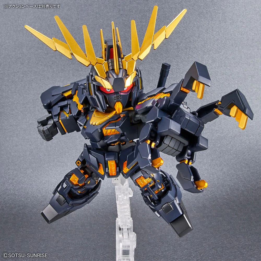 Bandai 5062159 SD Gundam Cross Silhouette Unicorn Gundam 02 Banshee Destroy Mode and Banshee Norn Parts Set - Image 4