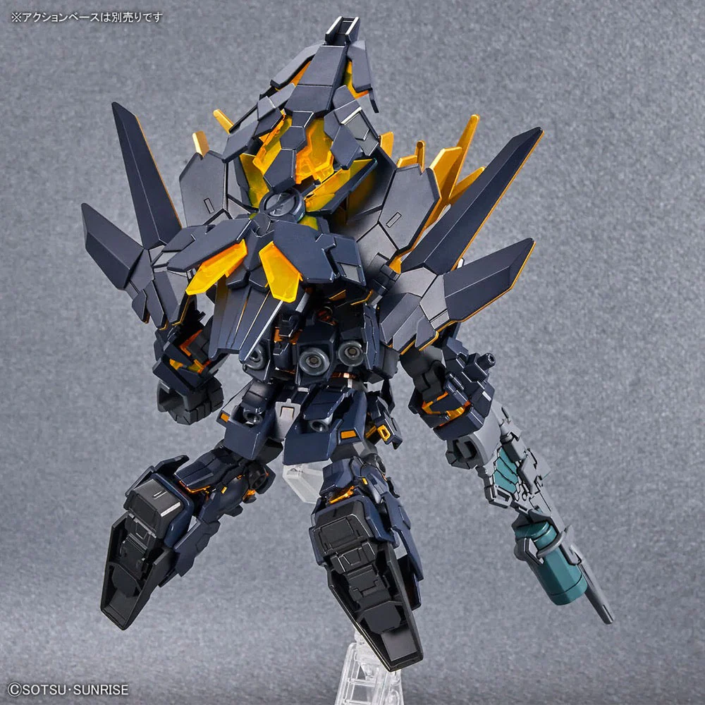 Bandai 5062159 SD Gundam Cross Silhouette Unicorn Gundam 02 Banshee Destroy Mode and Banshee Norn Parts Set - Image 5