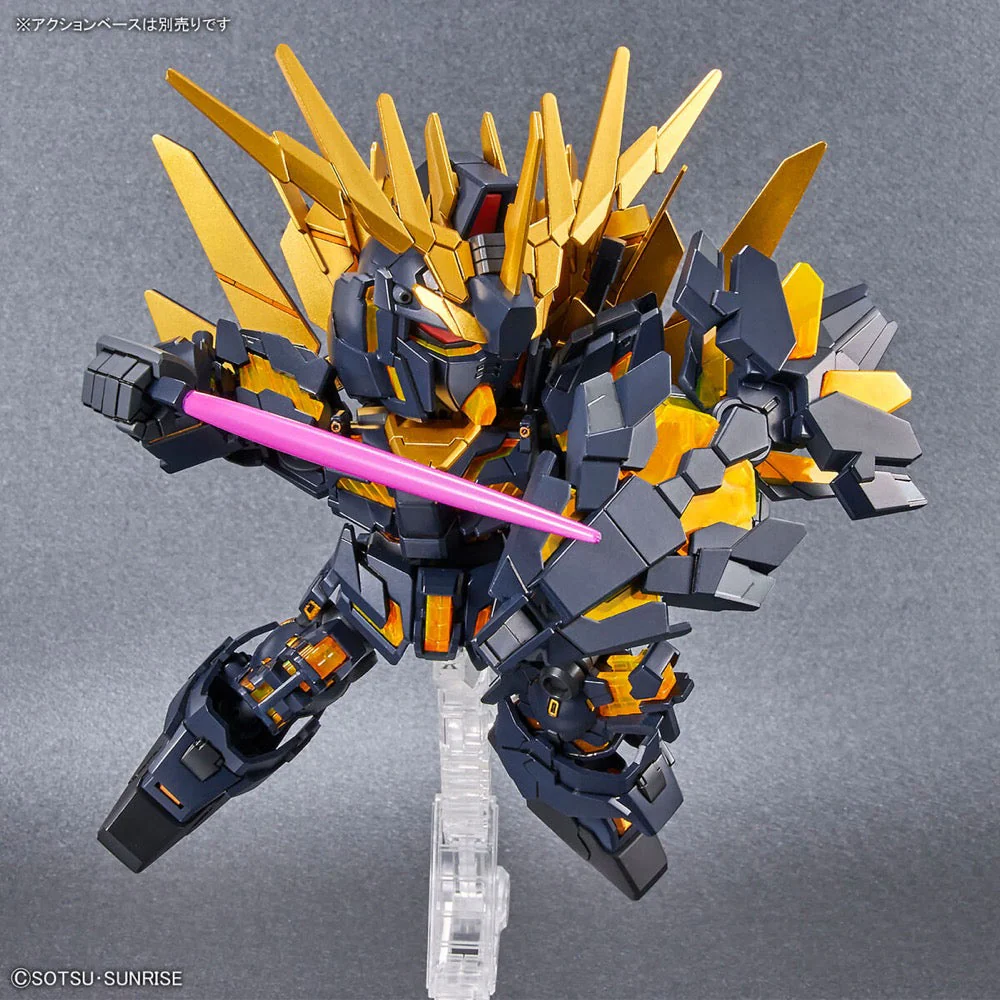 Bandai 5062159 SD Gundam Cross Silhouette Unicorn Gundam 02 Banshee Destroy Mode and Banshee Norn Parts Set - Image 8