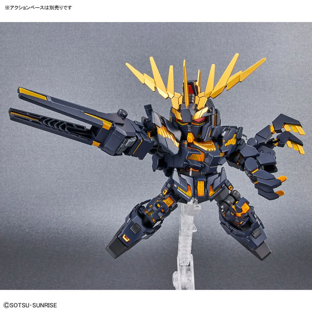 Bandai 5062159 SD Gundam Cross Silhouette Unicorn Gundam 02 Banshee Destroy Mode and Banshee Norn Parts Set - Image 9