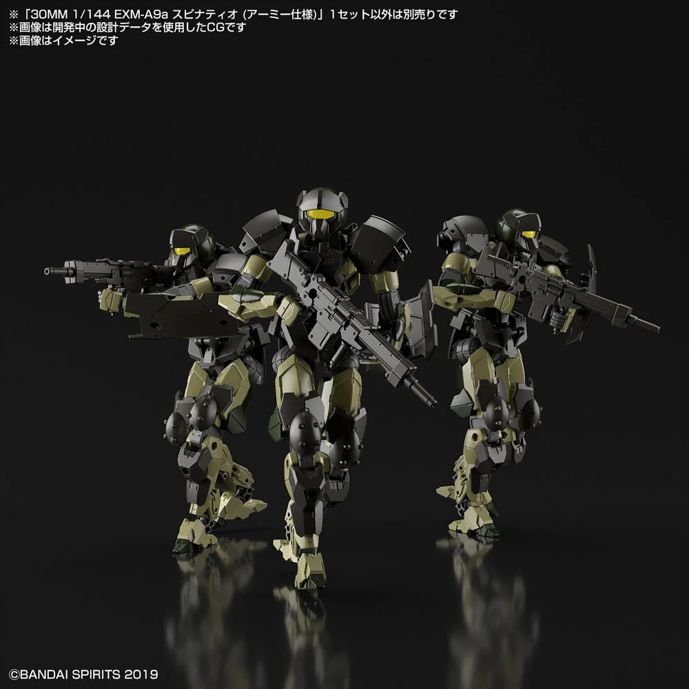 Bandai 5062175 1/144 EXM-A9A Spinatio Army Type 30MM - Image 8