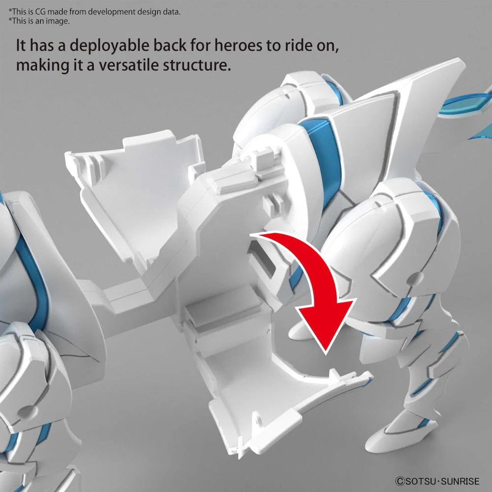 Bandai 5062182 SD Gundam World Heroes War Horse Knight World Version - Image 4
