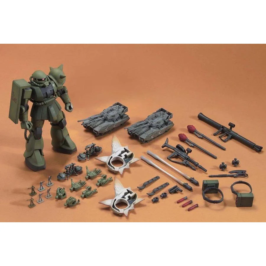 Bandai 5062835 HG 1/144 HGUC Zaku Ground Attack Set - Image 2