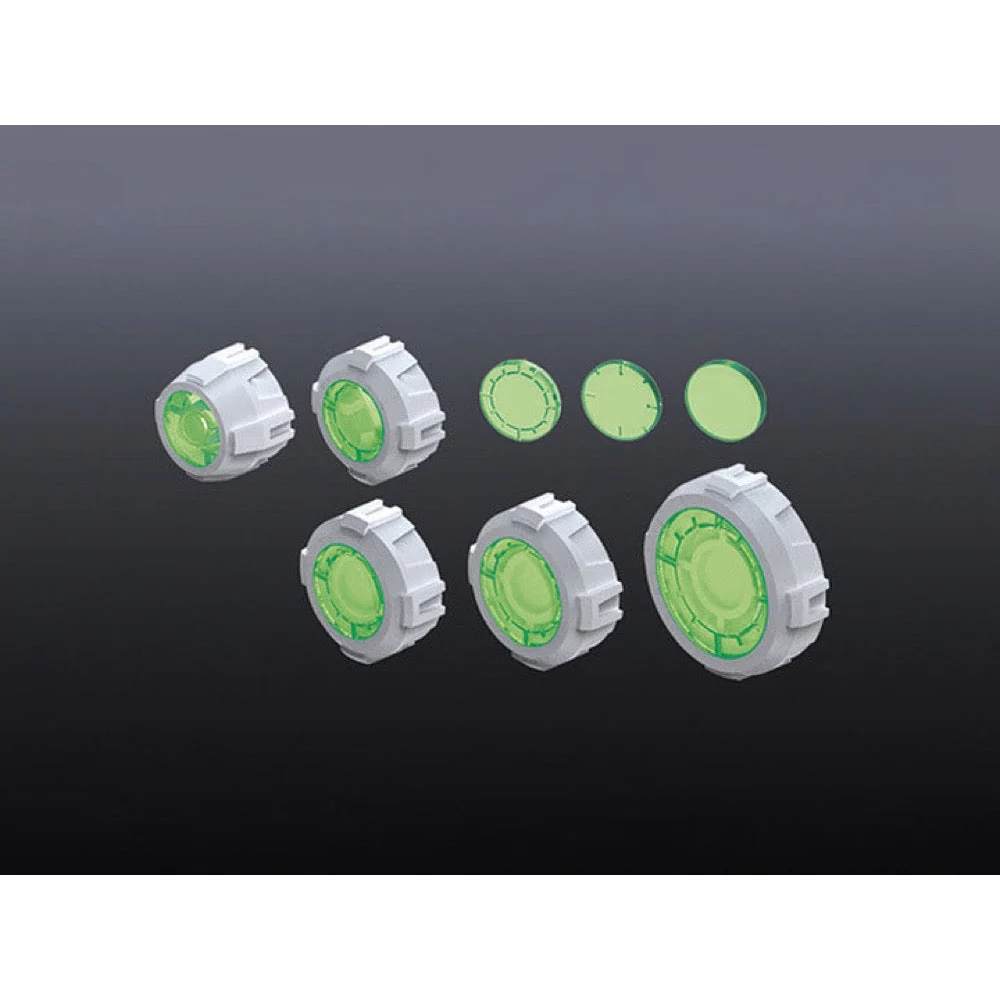 Bandai 5062856 1/144 Builders Parts HD Sight Lens 01 (Green) - Image 2