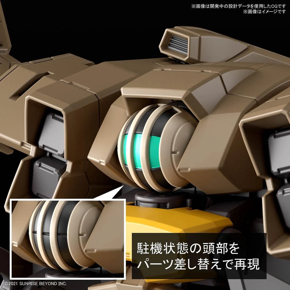 Bandai 5062945 1/72 HG Brady Hound Kyoukai Senki - Image 5