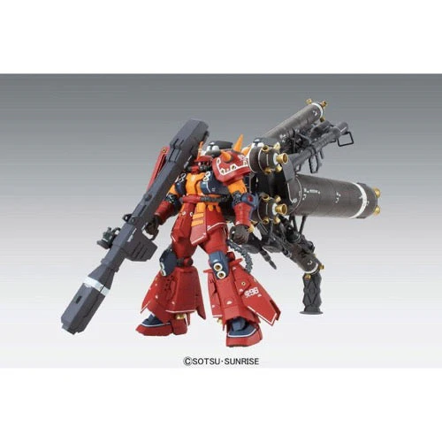 Bandai 5063050 MG 1/100 MS-06R Zaku II High Mobility Type Psycho Zaku [Gundam Thunderbolt] Ver.Ka - Image 9