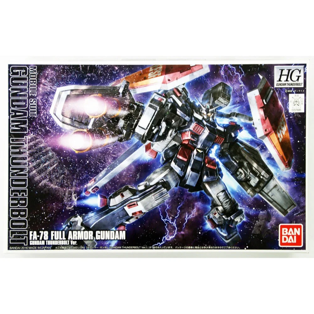 Bandai 5063137 HG 1/144 Full Armour Gundam Thunderbolt Ver.