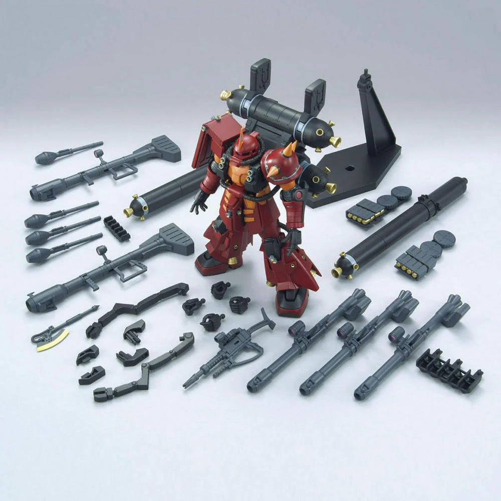 Bandai 5063138 HG 1/144 Zaku II High Mobility Type Psycho Zaku Gundam Thunderbolt Version - Image 7