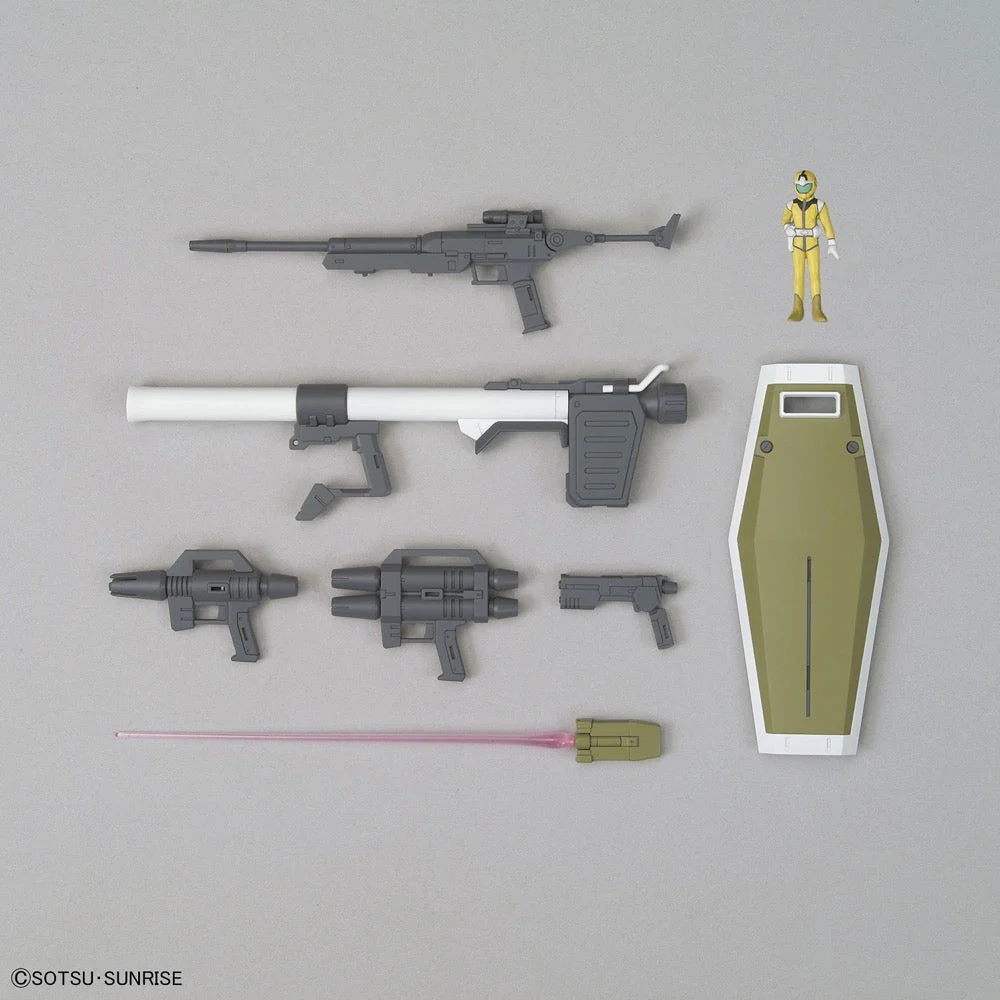 Bandai 5063201 MG 1/100 GM Sniper Custom Gundam Mobile Suit Variations - Image 12