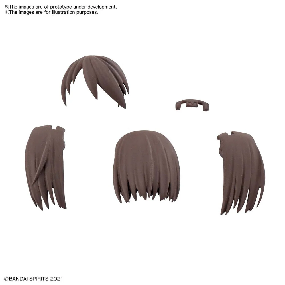 Bandai 5063285 Option Hair Style Parts Vol.2 All 4 Types 30MS - Image 3