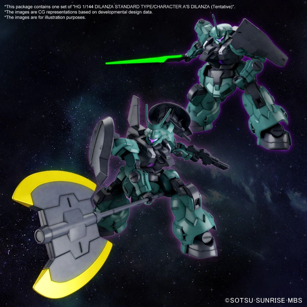 Bandai 5063348 HG 1/144 Dilanza Standard Type Laudas Dilanza Gundam The Witch From Mercury - Image 11