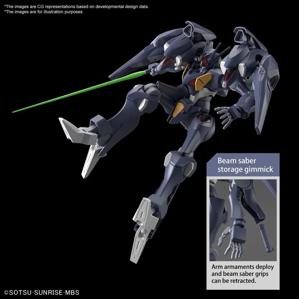 Bandai 5063354 HG 1/144 Gundam Pharact Gundam The Witch From Mercury - Image 8