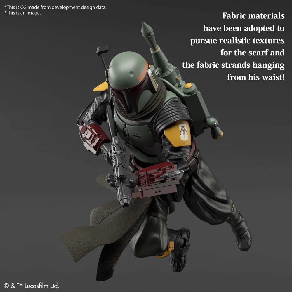 Bandai 5063390 1/12 Boba Fett The Mandalorian Star Wars - Image 4