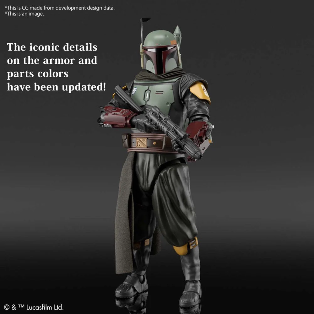 Bandai 5063390 1/12 Boba Fett The Mandalorian Star Wars - Image 5