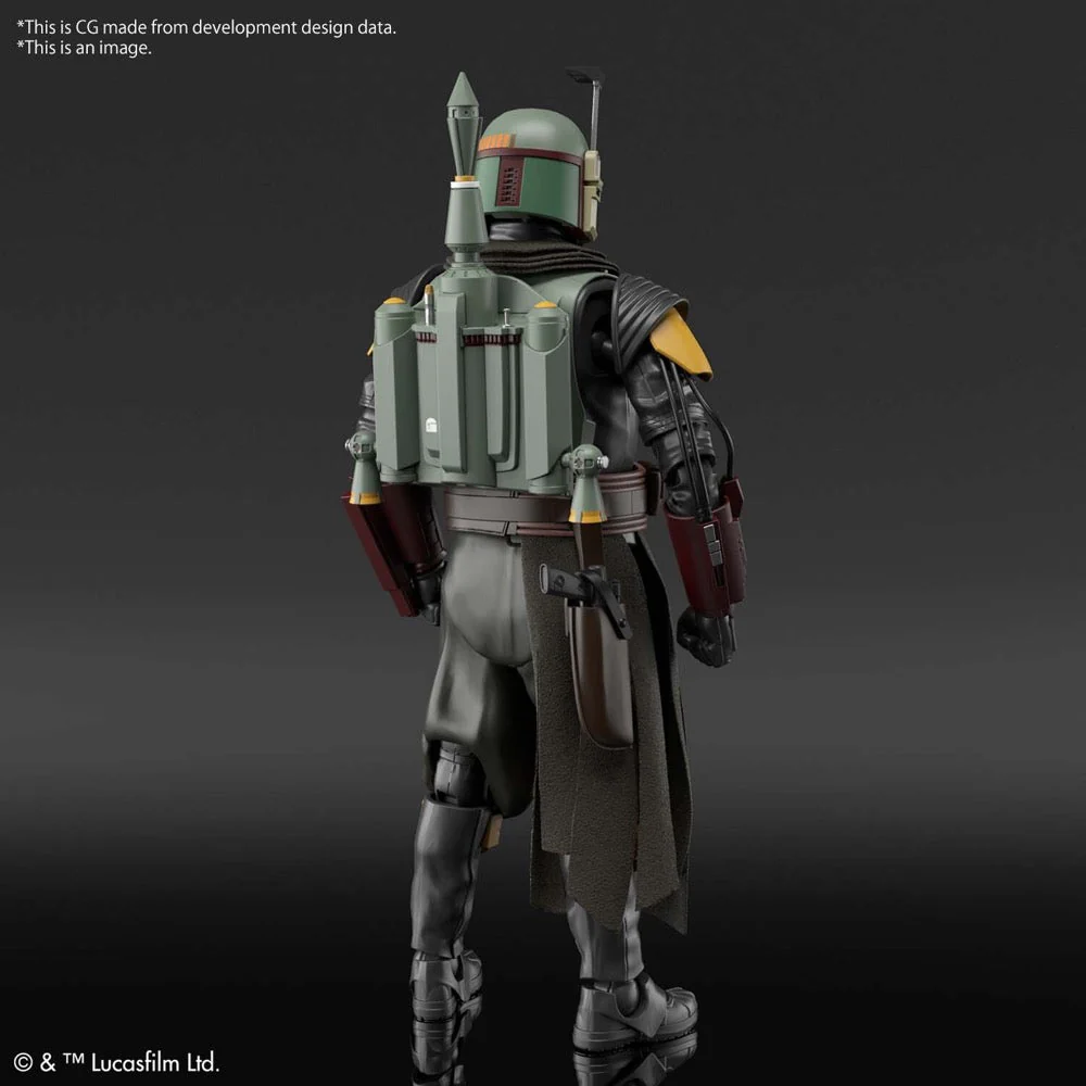 Bandai 5063390 1/12 Boba Fett The Mandalorian Star Wars - Image 6