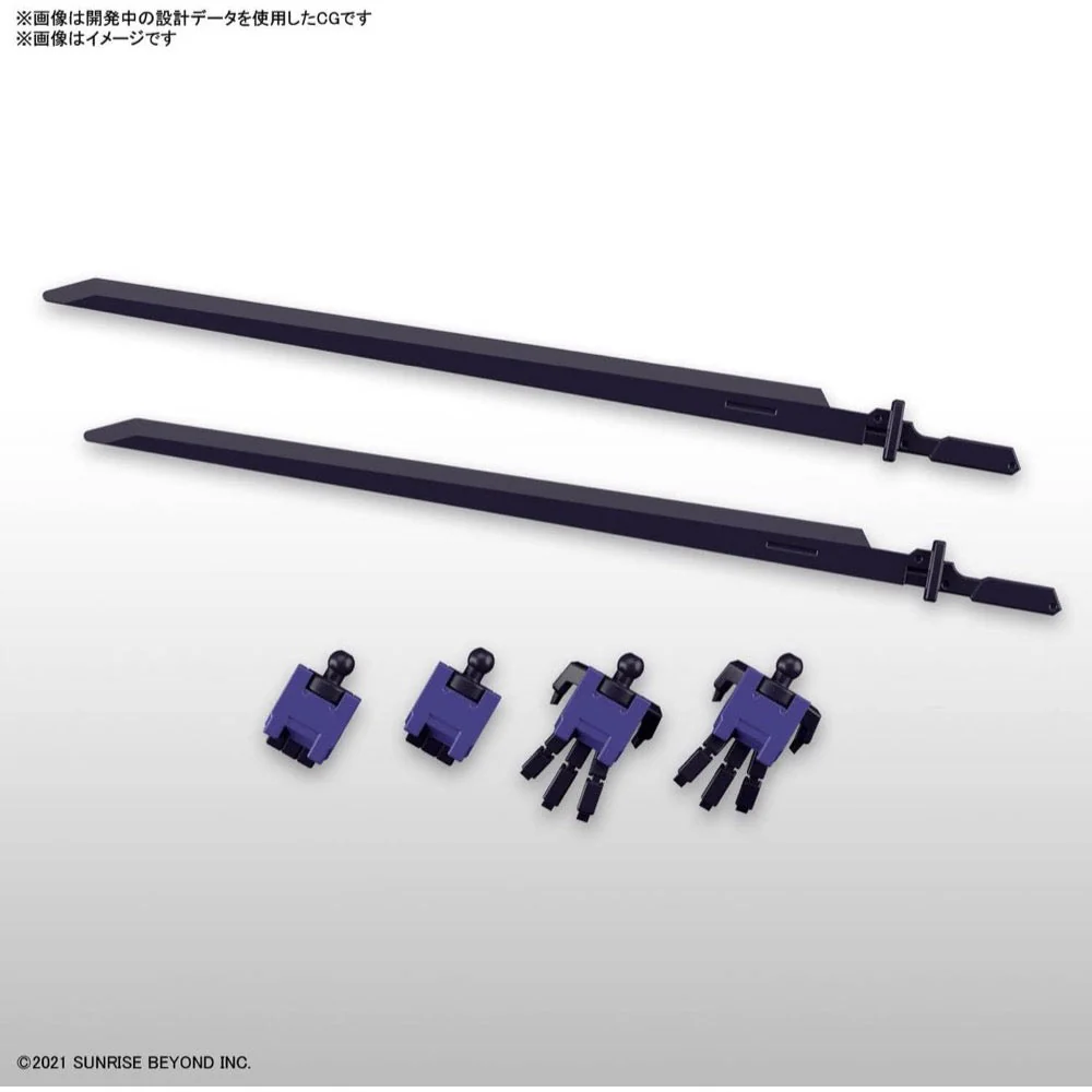 Bandai 5063706 HG 1/72 Brady Phantom AMAIM Warrior At The Borderline - Image 6