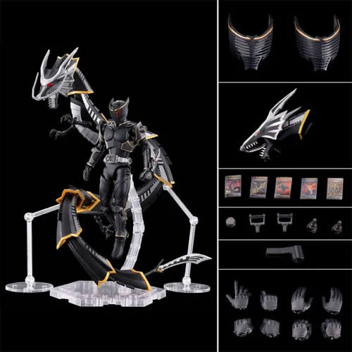 Bandai 5063933 Figure-rise Standard Masked Rider Ryuki Ryuga Black Kamen Rider - Image 10