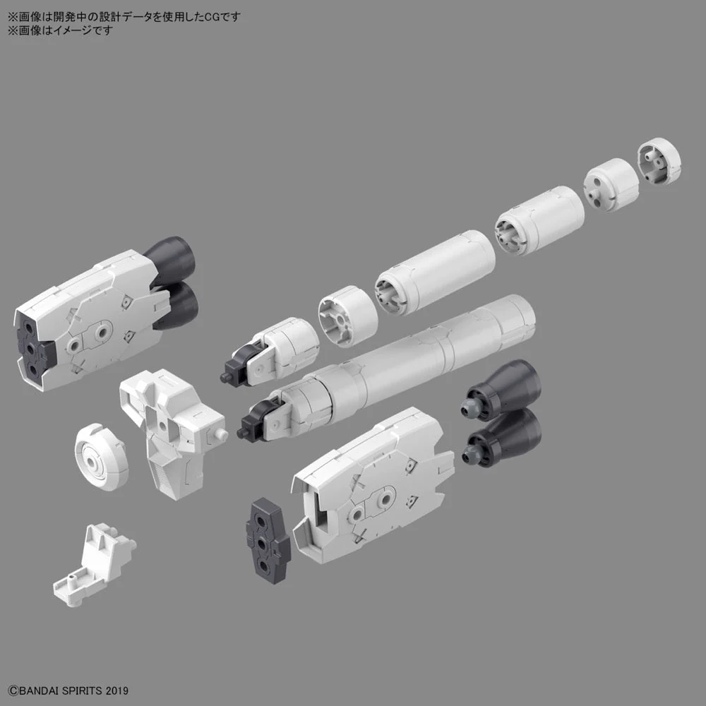 Bandai 5064007 30MM 1/144 Option Parts Set 10 (Large Propellant Tank Unit) - Image 12