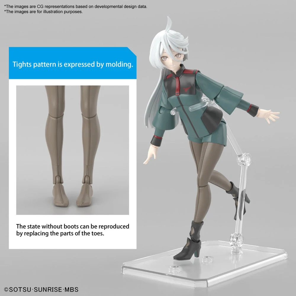 Bandai 5064009 Figure-rise Standard Miorine Rembran Gundam The Witch From Mercury - Image 12