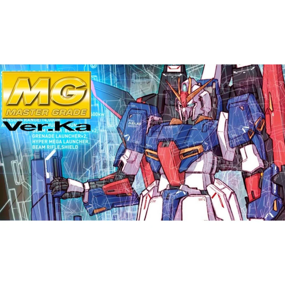 Bandai 5064015 MG 1/100 Zeta Gundam Ver.Ka - Image 20