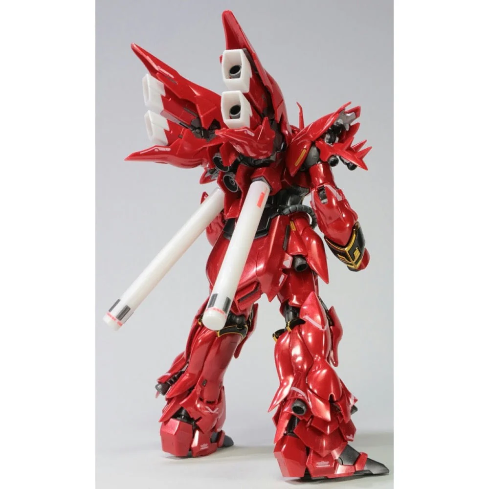 Bandai 5064132 MG 1/100 MSN-06S Sinanju Ver.Ka Titanium Finish Version - Image 4
