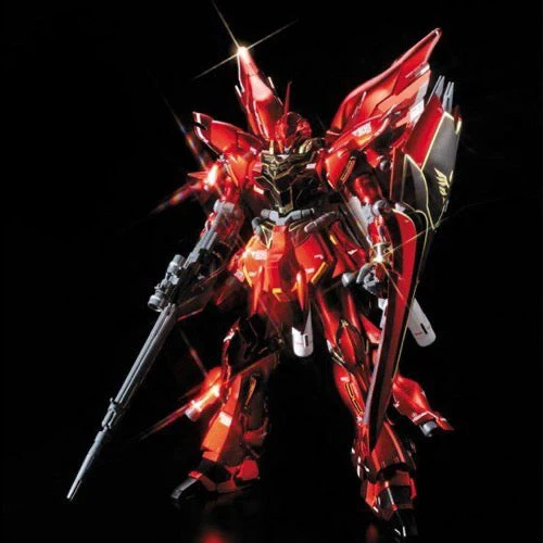 Bandai 5064132 MG 1/100 MSN-06S Sinanju Ver.Ka Titanium Finish Version - Image 8