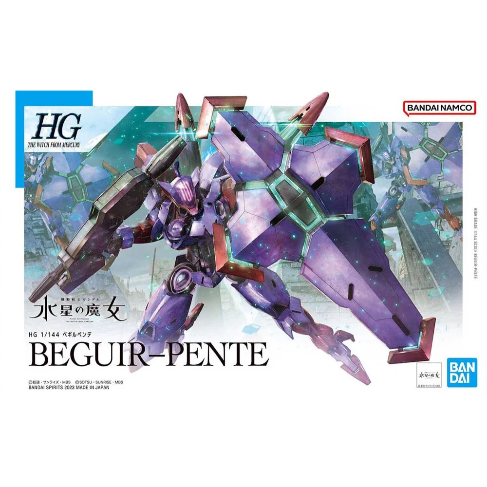 Bandai 5065016 HG 1/144 Beguir-pente Gundam The Witch from Mercury