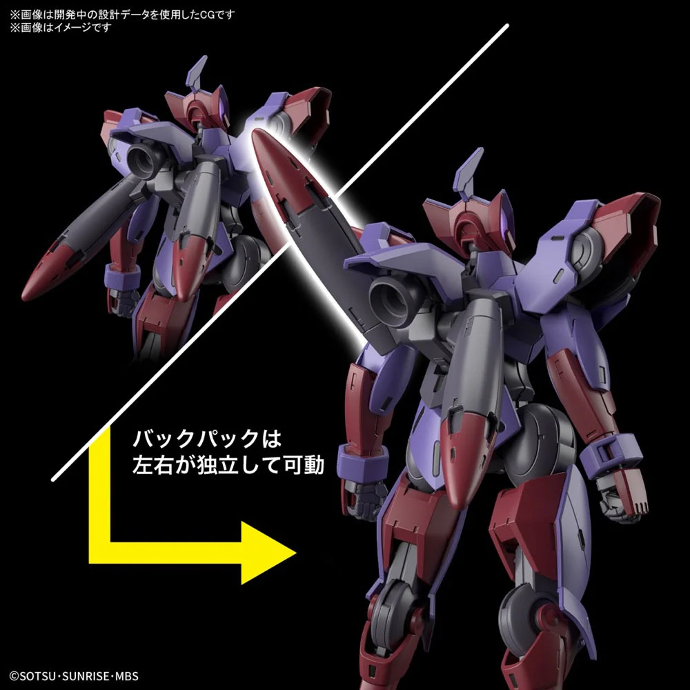 Bandai 5065016 HG 1/144 Beguir-pente Gundam The Witch from Mercury - Image 12