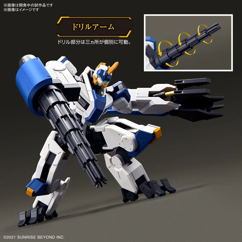 Bandai 5065025 HG 1/72 MAILeS Byakuchi Drill and Claw Arm AMAIM Warrior At The Borderline - Image 10
