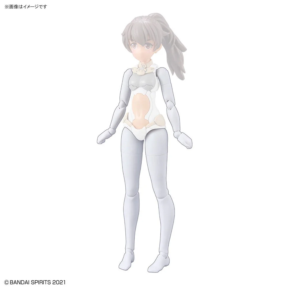 Bandai 5065100 Option Body Part Arm Parts and Leg parts White and Black 30MS - Image 13