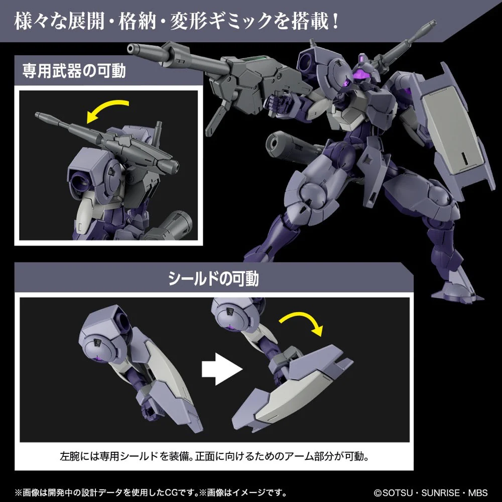 Bandai 5065112 HG 1/144 Heindree Sturm Gundam The Witch from Mercury - Image 11