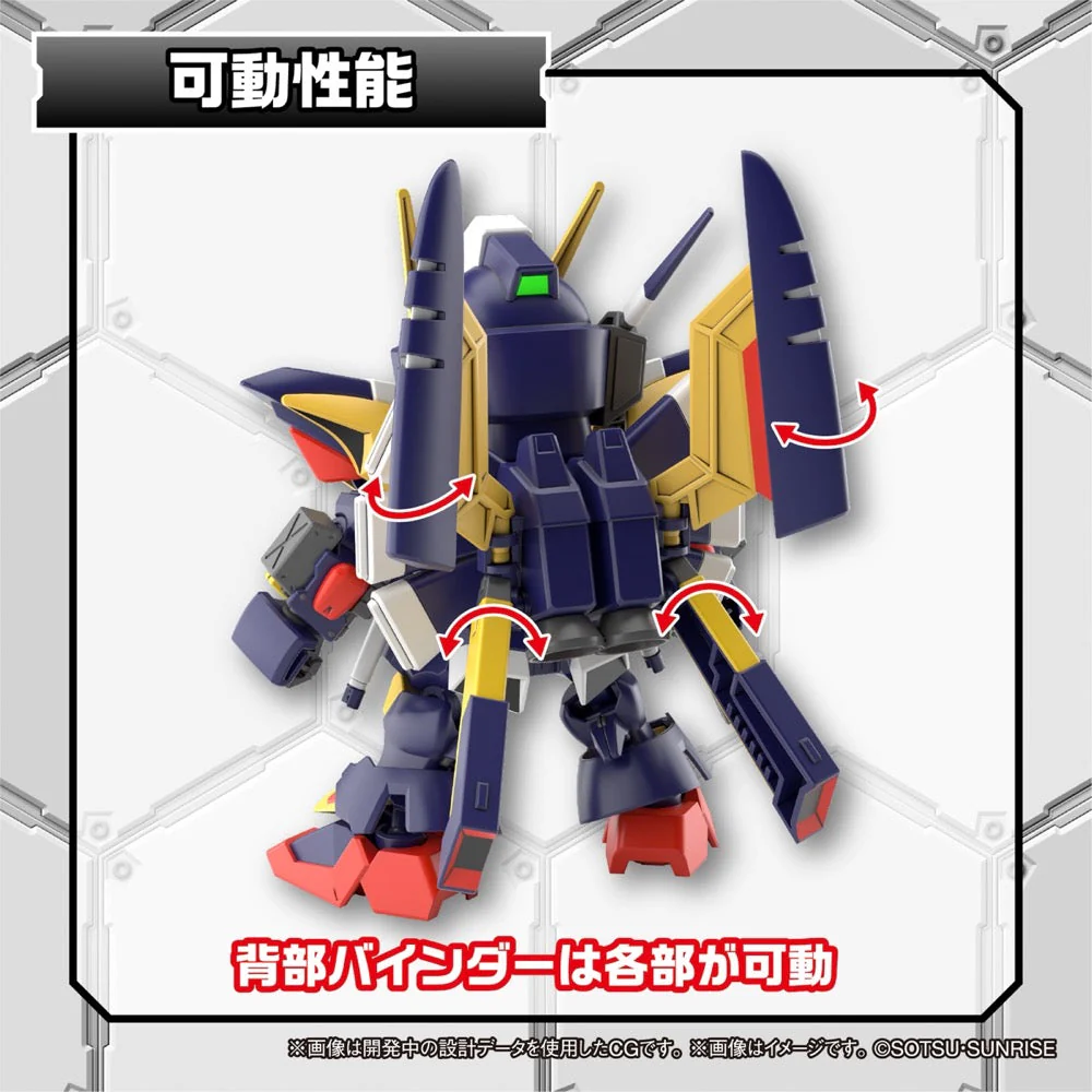 Bandai 5065117 SD Cross Silhouette Tornado Gundam - Image 13
