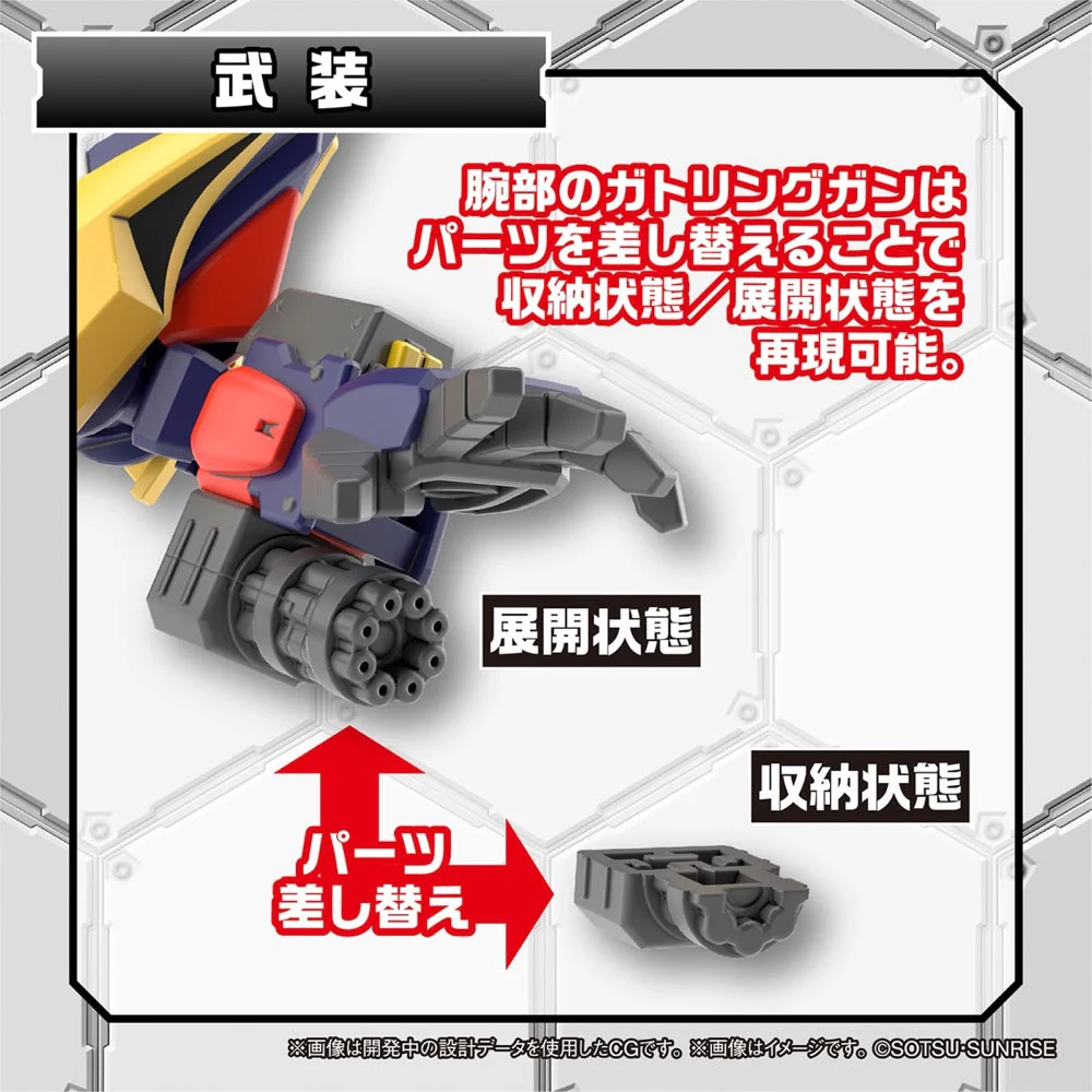 Bandai 5065117 SD Cross Silhouette Tornado Gundam - Image 15